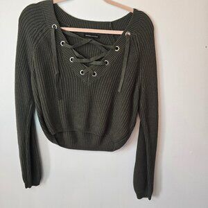 Green sweater